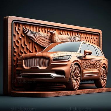 3D мадэль Lincoln Aviator (STL)